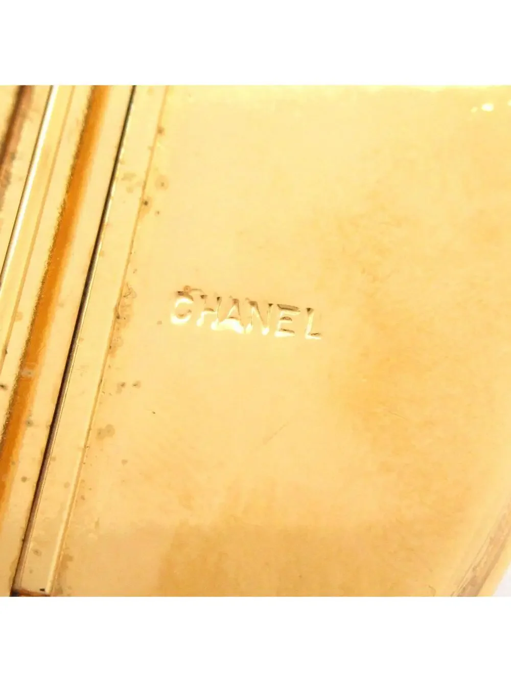 Chanel Gold Silver Hardware Glass #278600C91B